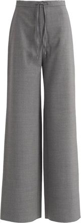 Max Mara Broeken, Dames, Grijs, XS, Wol, Denaro Broek