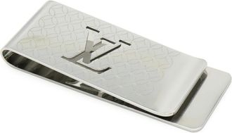 Louis Vuitton Silver Stainless Steel Money Clip (Pre-Owned)