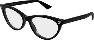 Gucci Demo Cat Eye Ladies Eyeglasses GG2112O 001 53