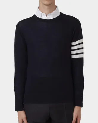 Thom Browne Men & apos;s 4-Bar Wool Sweater