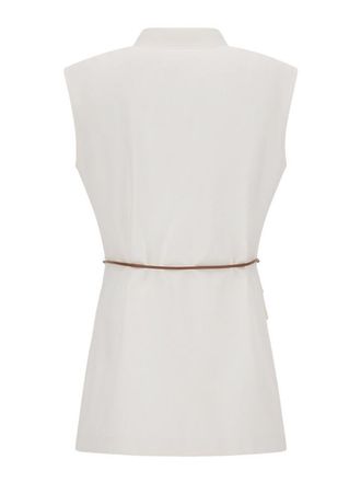 Herno Roma Stitch Cotton Blend Jersey Vest
