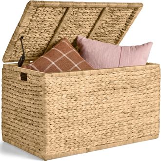 Best Choice Products Best Choice Product Storage 30 Trunk w/ Lid & Handles, Storage Bench, Toy Chest