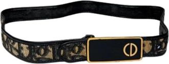 Dior Pre-owned Vintage Riem - Dames - Vintage Accessoires - Veelkleurig - ONE Size - Leer - Vintage