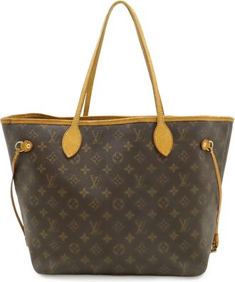 Louis Vuitton Brown Monogram Monogram Pvc Coated Canvas Shoulder Bag Tote Bag (Pre-Owned)