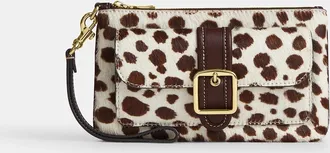 Coach Ashton Wristlet In Haircalf