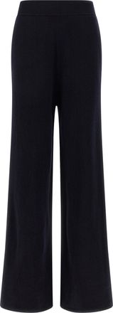Max Mara Blue Cashmere Casual Womens Pants