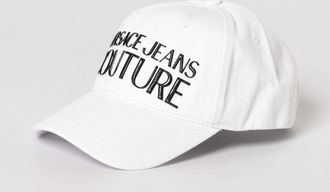 Versace Jeans Couture Cappello Versace Jeans Couture in twill di cotone con stampa logo