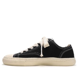 Miharayasuhiro PAST Sole 6 - Hole Low-top Sneaker Black A06FW502-BLK