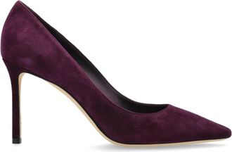 Jimmy Choo London Romy 85 - Dames - Pumps - Rood - 37 EU - Leer - Schoenen