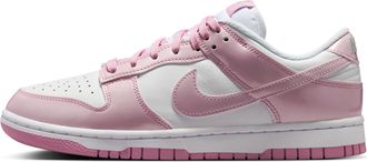 Nike Womens Dunk Low SE Gloss Shoes in White | IV5104-100
