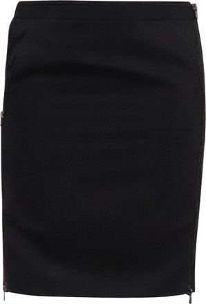 Giorgio Armani Pencil Skirt in Black Cotton
