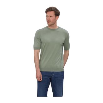 FILIPPO DE LAURENTIIS Tops, Heren, Groen, 2Xl, Katoen, G. Collo Mc
