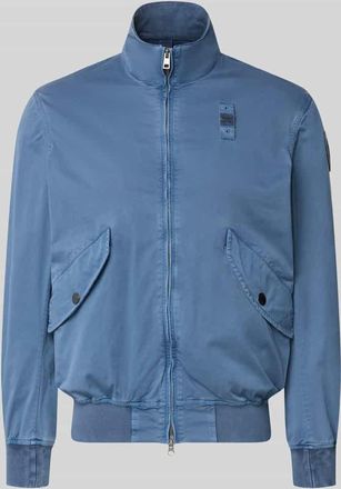 Blauer Jacke mit Zweiwege-Rei&szlig;verschluss Modell Badger in Blau, Gr&ouml;&szlig;e XXXL