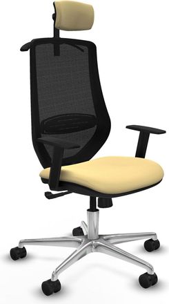 Piqueras y Crespo Piqueras-y-crespo Mardos Silla De Oficina Crema Ajustable