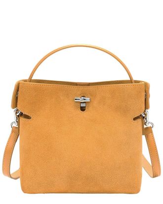 Tiffany & Fred Suede Mini Top Handle Crossbody