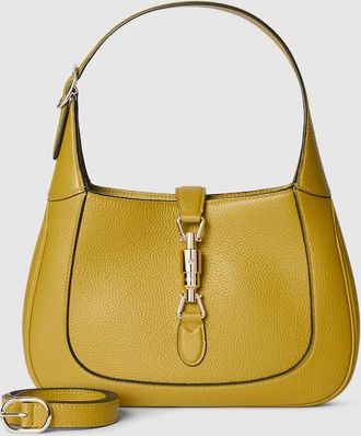 Gucci Jackie 1961 Medium Bag, Yellow, Leather