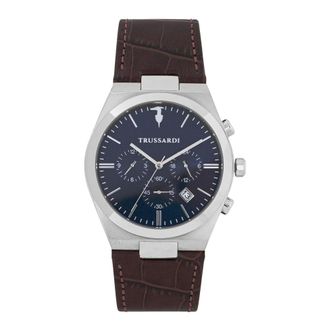 Trussardi Accessoires, Heren, Bruin, ONE Size, Watches
