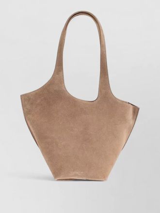 The Attico medium suede leather shoulder bag