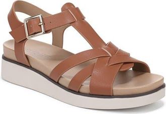 Life Stride Grandiose Platform Wedge Sandal in Tan at Nordstrom, Size 6.5