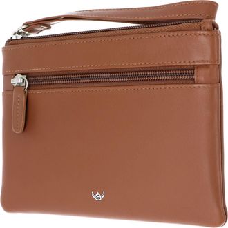 Golden Head Leather phone pouch wristlet Polo RFID Protect RV-Handytasche 4075 Cognac brown