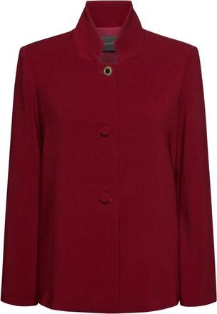 Elena Miro R011P0 Jas - Dames - Zomerjassen - Rood - XL - Leer - Jassen