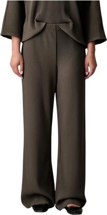 Joseph Ribkoff Broeken, Dames, Groen, XL, Polyester, Wijde broek