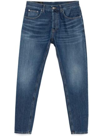 Dondup Straight Jeans, female, Blue, Size: W26 Relaxed