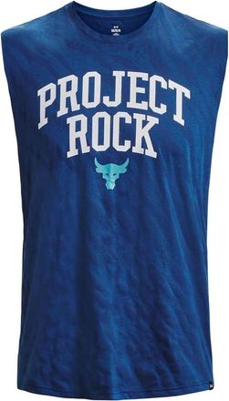 Under Armour Project Rock Sleeveless Tank Blue 1379019-471