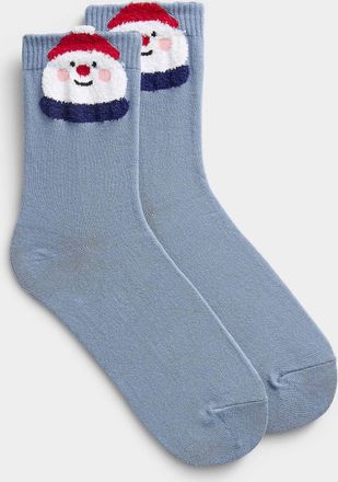 Simons Womens Festive accent socks
