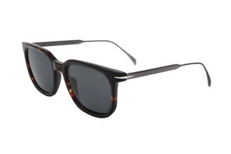 David Beckham Mens 52mm Dark Ruthenium Havana Sunglasses DB7119-S-4HU-52