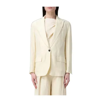 Tela Dames, Jassen, Beige, Maat: M