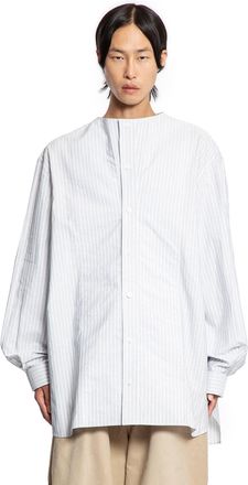 Hed Mayner Oversized Pinstriped Shirt