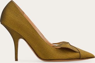 Ferragamo Donna Décolleté con fiocco soft Verde Taglia 35.5