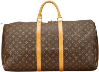 Louis Vuitton Pre-owned Weekend Bags, female, Brown, Size: ONE SIZE Pre-owned Weekend Bag