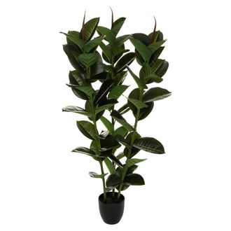 Atmosphera Atmosphera - Planta Artificial De Ficus Robusta Altura 120 - Verde