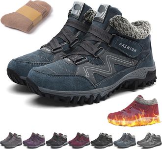 Generic EvoComfort Shoes, EvoComfort Orthopedic Boots, Waterproof & Non-Slip, Unisex Slip-On Boots (Blue,11.5)