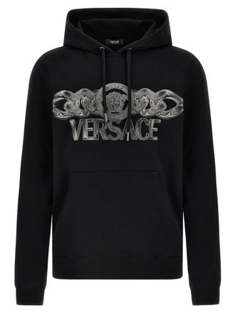 Versace Logo Print Sweatshirt