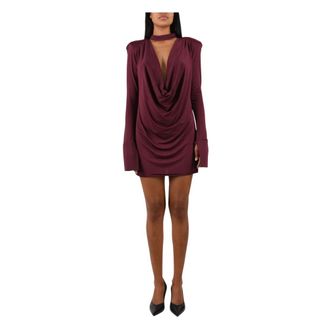 Amen Abito Mini - Dames - Jurken - Rood - Maat: XL