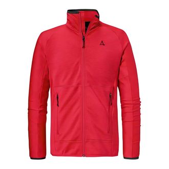 Sch&ouml;ffel Fleecejack - Heren - Sport - Rood - Maat: M Fleece