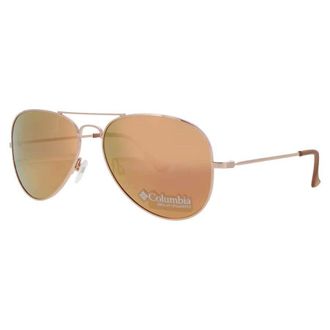 Columbia Unisex Rose Gold Tone Rectangular Sunglasses C113SP770