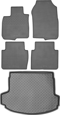 OEM Juego De Alfombrillas De Goma Para Coche Y Alfombrilla Para Maletero Para Honda Cr-v V Suv De 2019