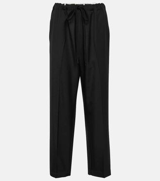 Maison Margiela Pantaloni tapered in misto lana