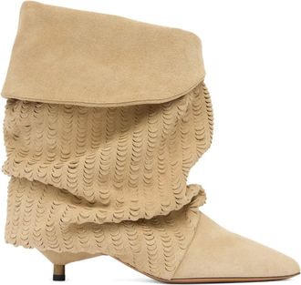 Isabel Marant Edrik laser-cut boots - Neutrals