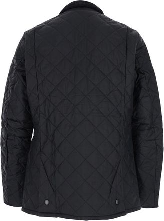 Barbour Mens Jacket Heritage Liddesdale Black Tech Fabric Coat