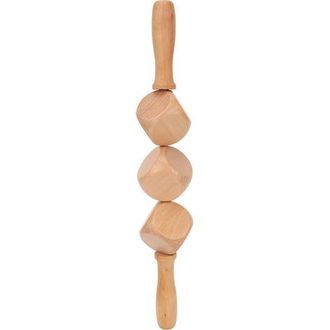 OEM Rodillo De Madera Para Masaje De Puntos Gatillo, Descongesti&oacute;n Muscular Y Anticelul&iacute;tico (manual)