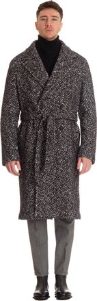 Tagliatore Royce Wool-Cotton Double-Breasted Coat