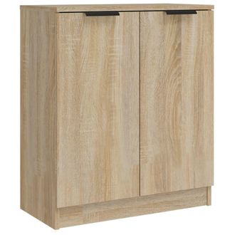 vidaXL Vidaxl - Aparador De Madera Contrachapada Roble Sonoma 60x30x70 Cm