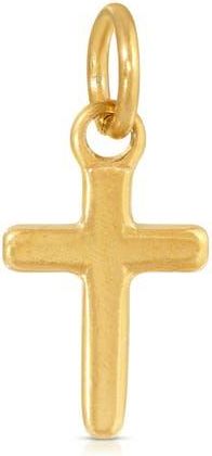 Kozakh Minimalist Cross Charm in Gold at Nordstrom
