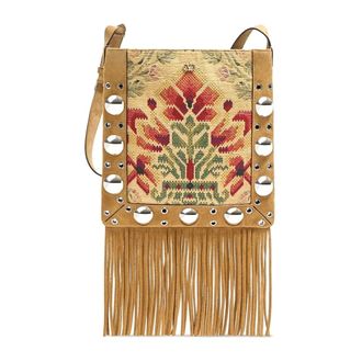 Valentino Garavani Shoulder Bags, female, Beige, Size: ONE SIZE Marsupio