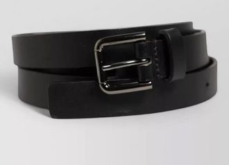 Dolce & Gabbana leather double strap belt